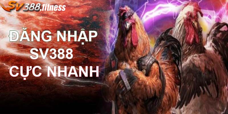 Đăng nhập vào SV388 cực nhanh trên máy tính