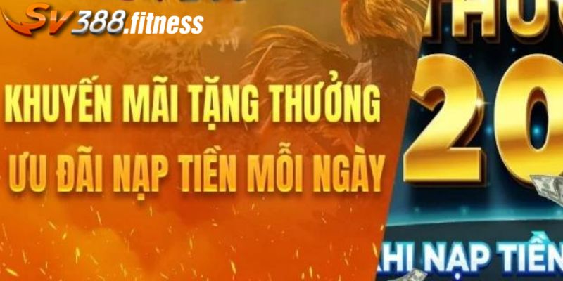 Nạp tiền mỗi ngày vào tài khoản SV388 - cơ hội nhận ưu đãi khủng